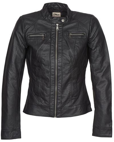 Only leather hot sale jacket women