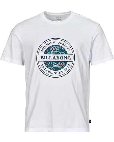 Billabong T Shirt Rotor Fill Ss - White
