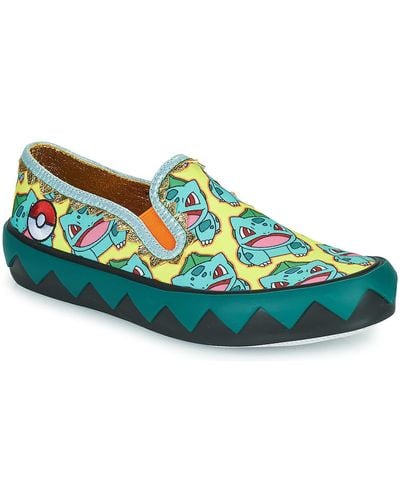 Irregular Choice Every Day Is An Adventure Slip-ons (shoes) - Blue