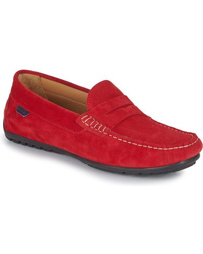 Pellet Loafers / Casual Shoes Cador - Red
