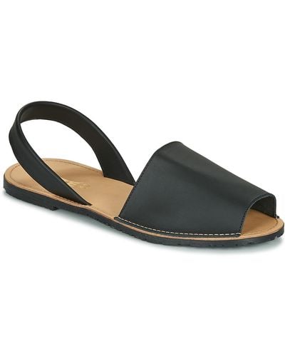 So Size Loja Sandals - Black
