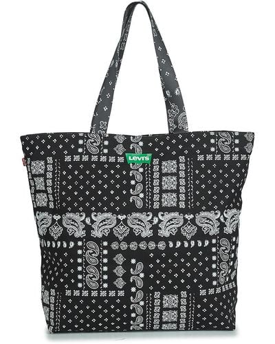Levi's Shoulder Bag Graphic Market Tote - Black
