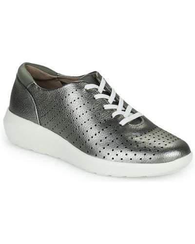 Clarks Kayleigh Aster Shoes (trainers) - Metallic