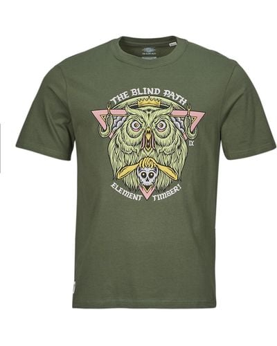 Element T Shirt Timber The King Ss - Green