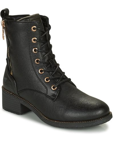 Mustang 1402502-929 Low Ankle Boots - Black