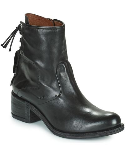 A.s.98 Opea Lace Mid Boots - Black