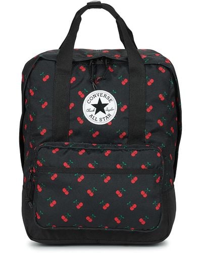 Converse Backpack Bp Cherry Aop Small Square Backpack - Black