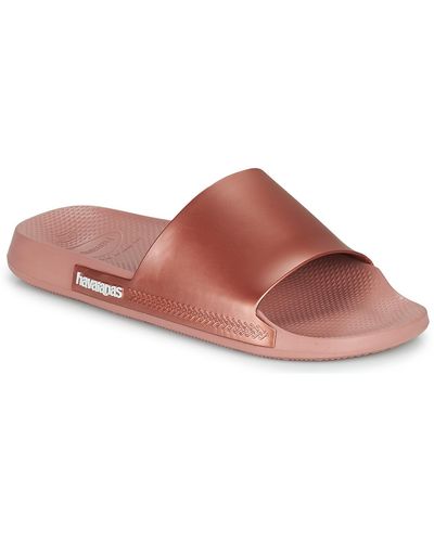 Havaianas Slide Classic Mules / Casual Shoes - Brown