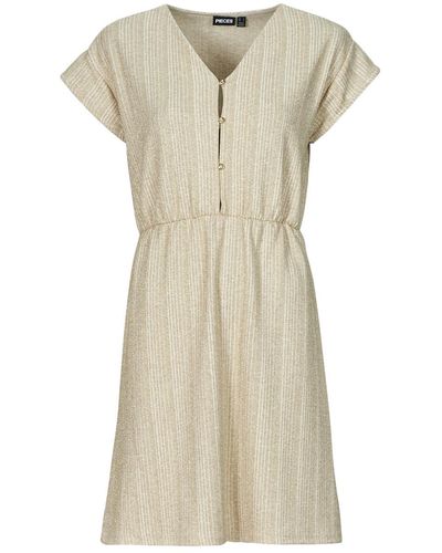 Pieces Dress Pcmynne - Natural