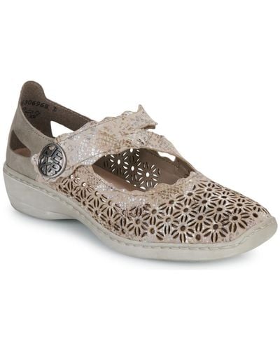 Rieker Shoes (pumps / Ballerinas) - Grey