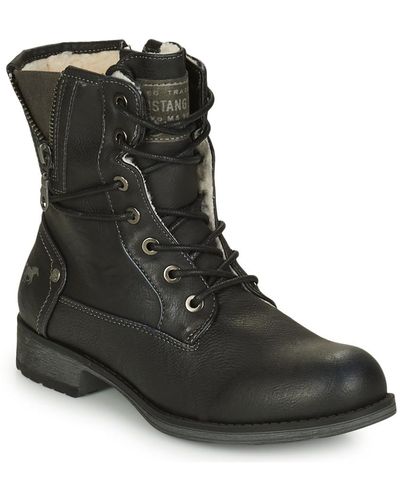 Mustang 1139630 Mid Boots - Black