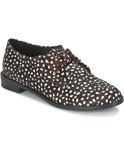 F-Troupe Bow Polka Casual Shoes - Black