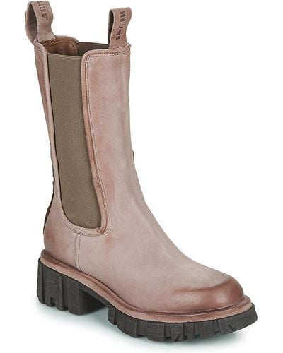 A.s.98 Hell Chelsea Mid Boots - Brown
