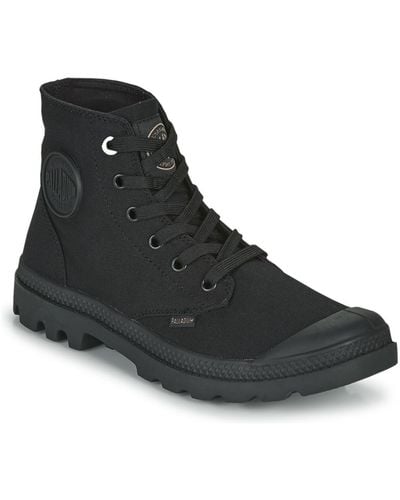 Palladium Mono Chrome Shoes (high-top Trainers) - Black