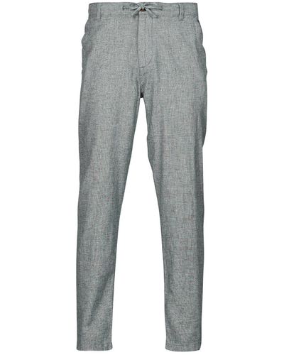 SELECTED Trousers Slh172-slimtape Brody Linen Pant - Grey