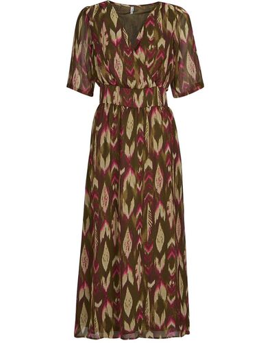 ONLY Long Dress Onlpam Life 2/4 Midi Dress Ptm - Natural