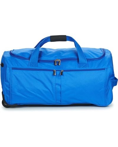 David Jones Soft Suitcase B-888-1-blue