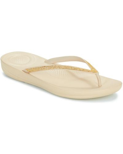 Fitflop Flip Flops / Sandals (shoes) Iqushion Sparkle - Natural