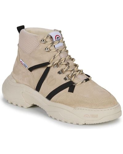 Yurban Palermo Shoes (high-top Trainers) - Natural