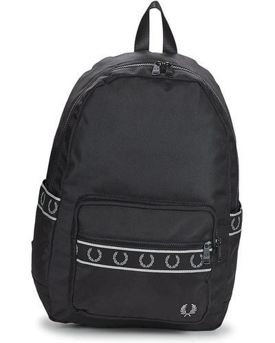 Fred Perry Backpack Contrast Tape Backpack - Black