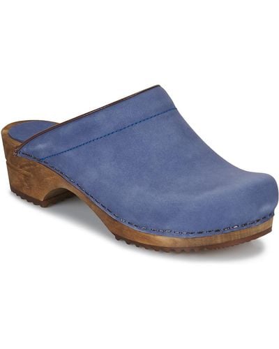 Sanita Clogs (shoes) Chrissy Open - Blue