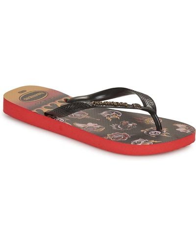 Havaianas Flip Flops / Sandals (shoes) Top Tribo - Red