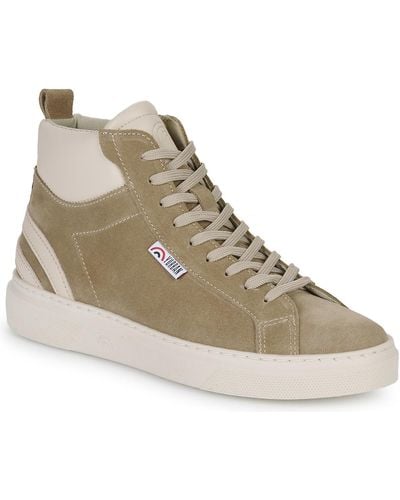 Yurban Manchester Shoes (high-top Trainers) - Natural