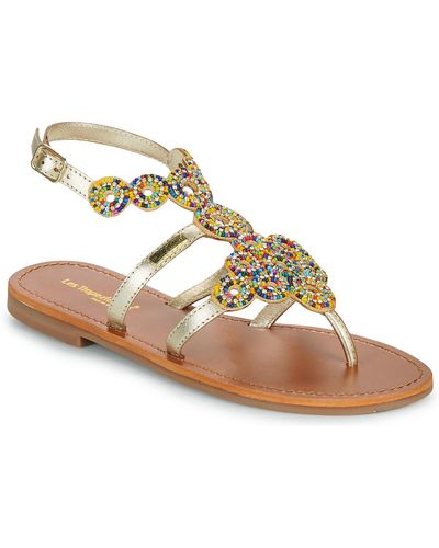 Les Tropéziennes Par M Belarbi Sandals Ophynea - Metallic