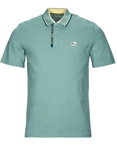 Jack & Jones Polo Shirt Jcologan Polo Ss - Green