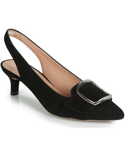 Unisa Jalis Court Shoes - Black
