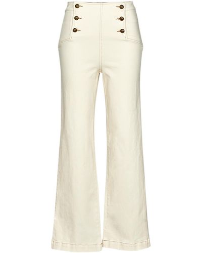 Betty London Trousers - Natural