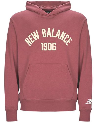 New Balance Sweatshirt Mt33553-wad - Pink
