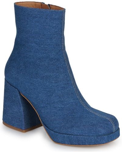 Minelli Low Ankle Boots Essopia - Blue