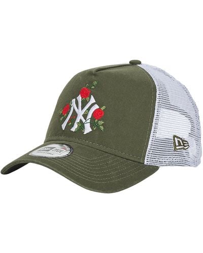 KTZ Cap Flower Trucker New York Yankees - Green