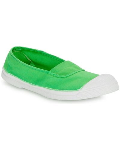 Bensimon Slip-ons (shoes) Tennis Elastique - Green