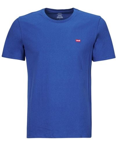 Levi's T Shirt Ss Original Hm Tee - Blue