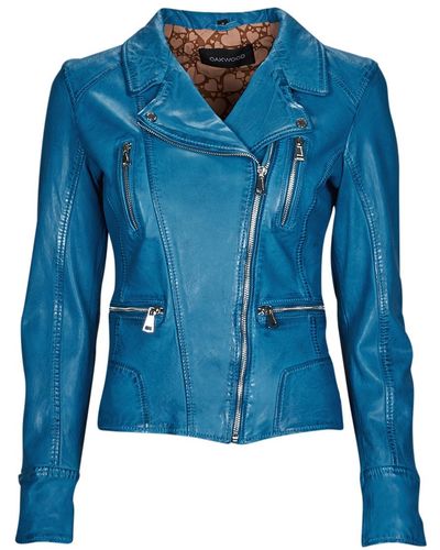 Oakwood Leather Jacket Camera - Blue