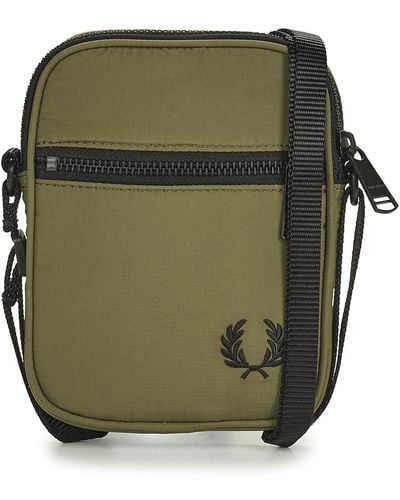 Fred Perry Pouch Ripstop Side Bag - Green