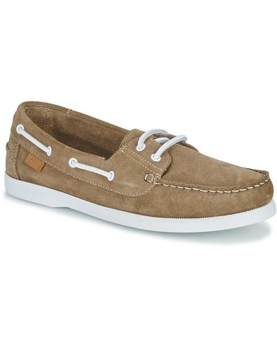 Casual Attitude Boat Shoes New003 - Brown
