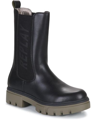 Replay Hanna - Wentword Mid Boots - Black
