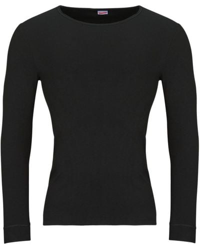 DAMART Bodysuits Classic Long Sleeve Round Neck T-shirtgrade 3 - Black