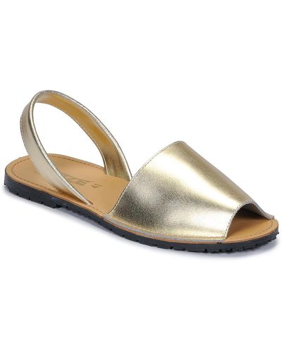 So Size Loja Women's Sandals In Gold - Metallic