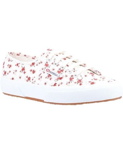 Superga Shoes (trainers) 2750 Floral Sprint - White