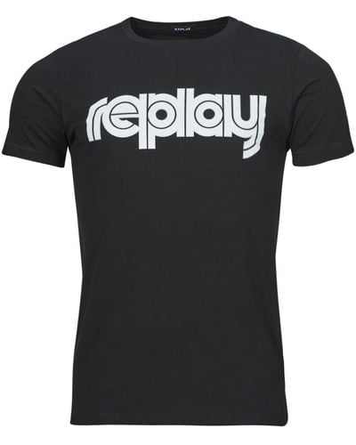 Replay T Shirt M6754-000-2660 - Black
