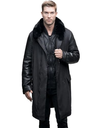 Black Nobis Coats for Men | Lyst