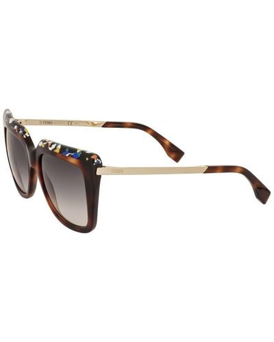 Fendi 0087/s 53mm Sunglasses - Brown