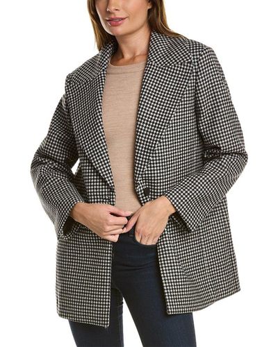 AllSaints Allsaints Jocie Wool-blend Coat - Grey