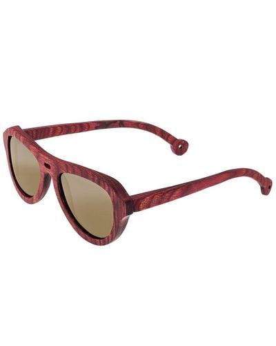 Spectrum Keaulana 41x53mm Polarized Sunglasses - Brown