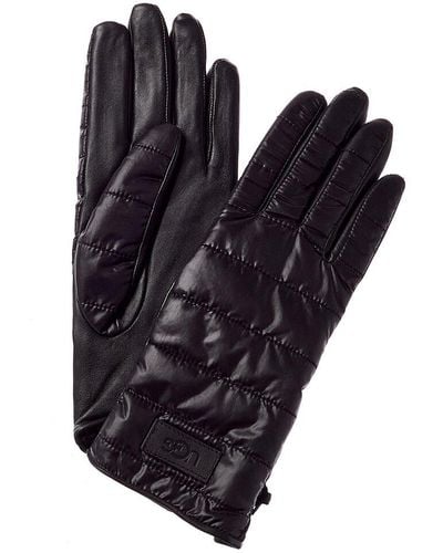UGG All Weather Quilted Gloves - Blue