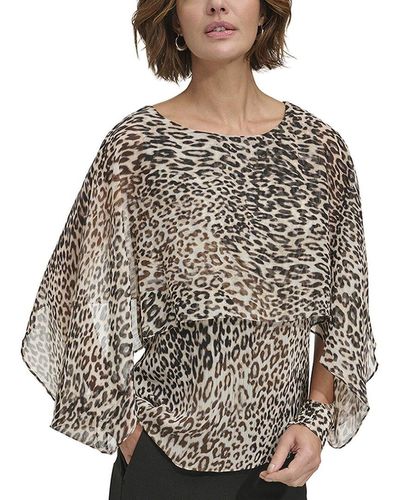 DKNY Cape Top - Brown